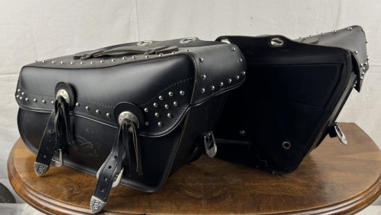 Motorrad Leder Satteltaschen