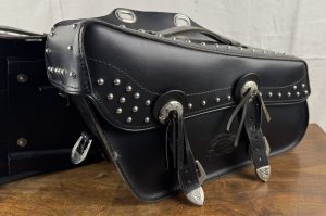 Motorrad Leder Satteltaschen