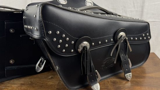 Motorrad Leder Satteltaschen