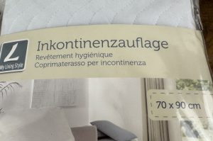 inkontinenzauflage