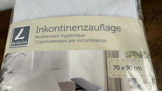 inkontinenzauflage