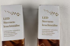 LED Sternen Leuchtstäbe