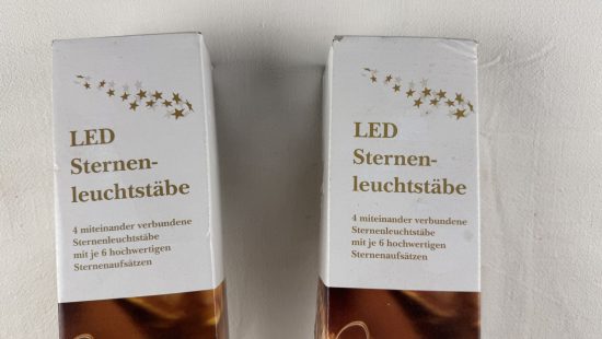 LED Sternen Leuchtstäbe