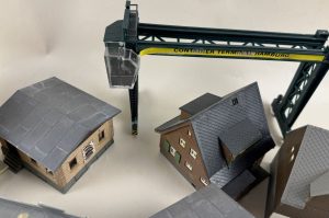 Häuser für Eisenbahn Modelle