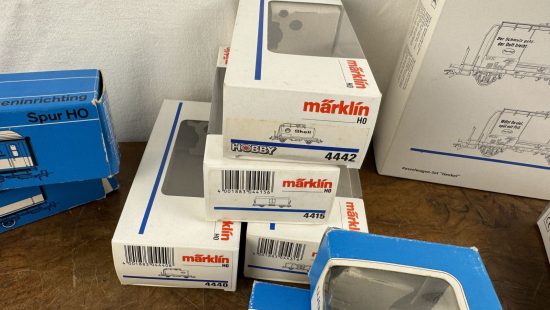 Leere Märklin Verpackungen