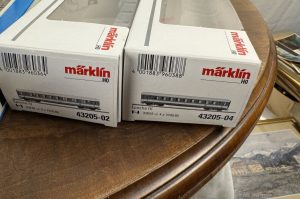 Leere Märklin Verpackungen