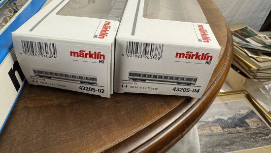 Leere Märklin Verpackungen