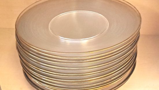 Glas Platzteller WZ