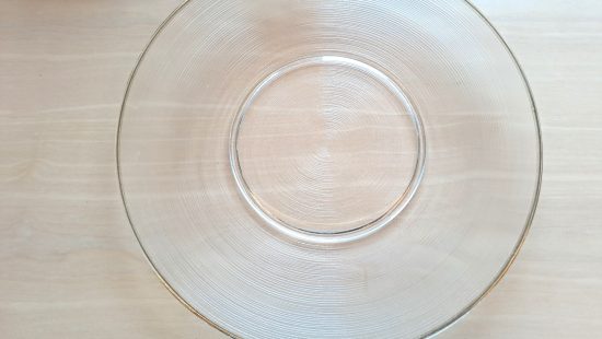 Glas Platzteller WZ