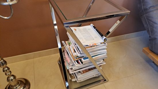 Designer Glastisch WZ