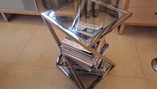 Designer Glastisch WZ