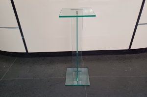 Glas Blumensäule