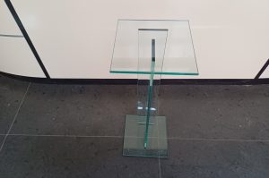 Glas Blumensäule