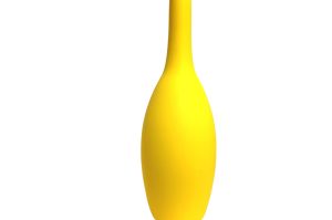 Vase gelb