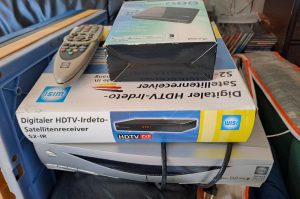Receiver und Festplatte