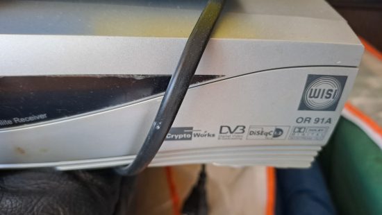 Receiver und Festplatte