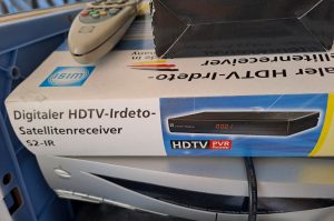 Receiver und Festplatte