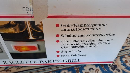 Raclettegrill