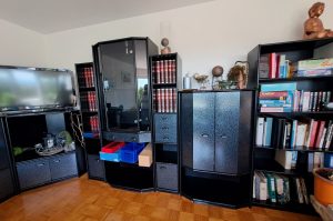 Wohnzimmerwand