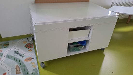 Fahrbaren Auflichttisch EG