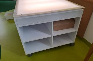 Fahrbaren Auflichttisch EG