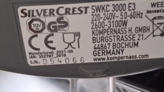Wasserkocher EG KÜ