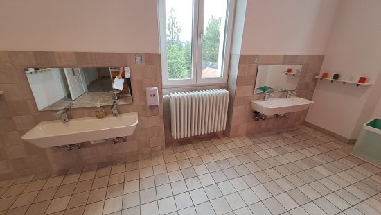 Waschplätze OG