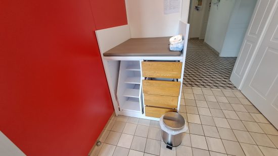 Wickeltisch OG