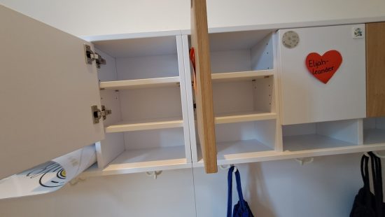 Garderoben Einheit OG