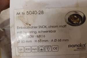 Einbaustrahler