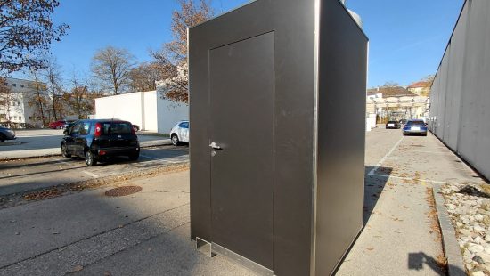 Mobile Luxus Toilettanlage