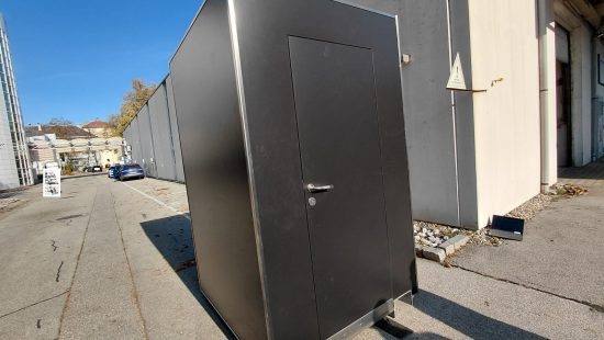 Mobile Luxus Toilettanlage