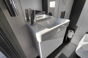 Mobile Luxus Toilettanlage