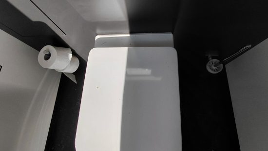 Mobile Luxus Toilettanlage