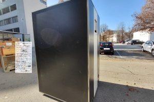 Mobile Luxus Toilettanlage