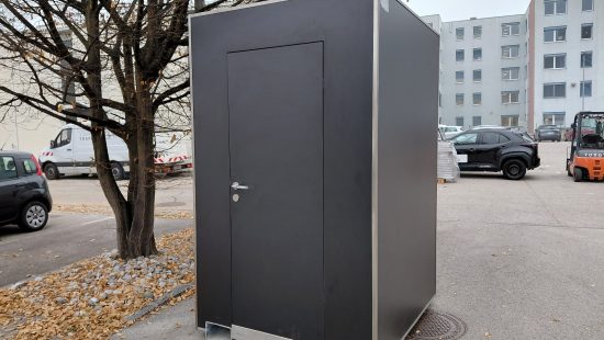 Mobile Luxus Toilettanlage