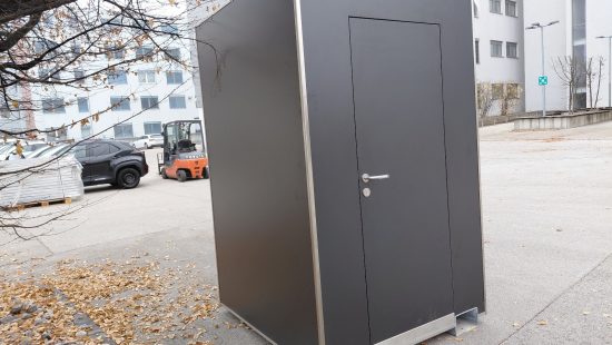 Mobile Luxus Toilettanlage