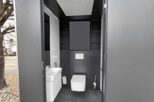 Mobile Luxus Toilettanlage