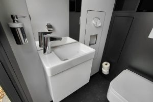 Mobile Luxus Toilettanlage