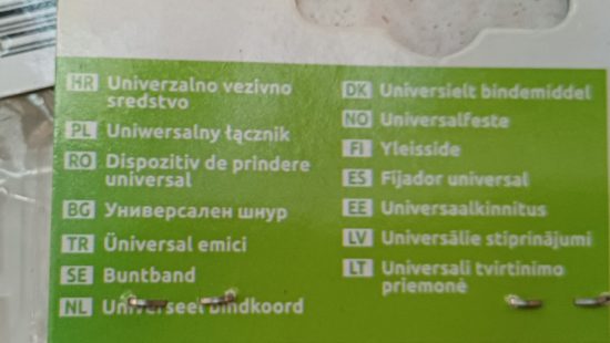 Befestigungsmaterial