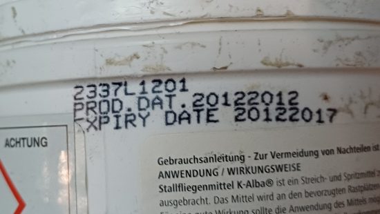 Stallfliegenmittel
