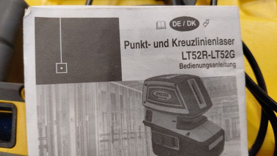 Punkt und Kreuzlinienlaser