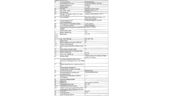 Elektrofahrzeug FIN: H7V6LT122RA500010