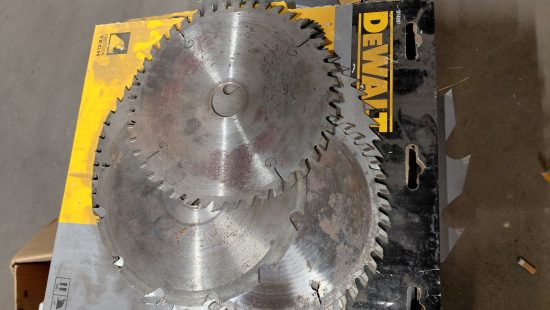 Diverse Kreissägeblätter