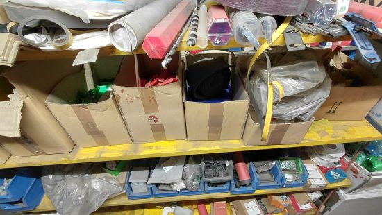 Kompletter Regalinhalt