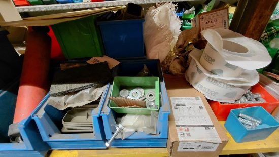 Kompletter Regalinhalt