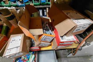 Kompletter Regalinhalt