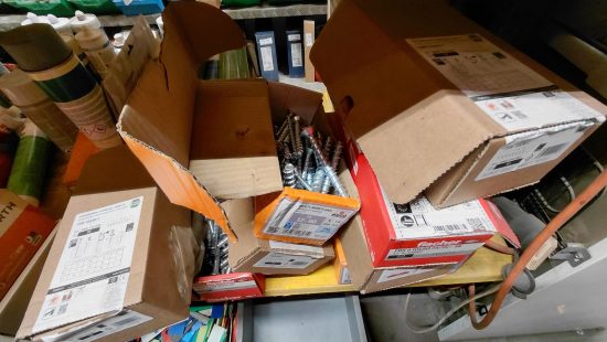 Kompletter Regalinhalt