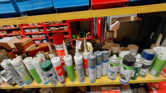 Kompletter Regalinhalt