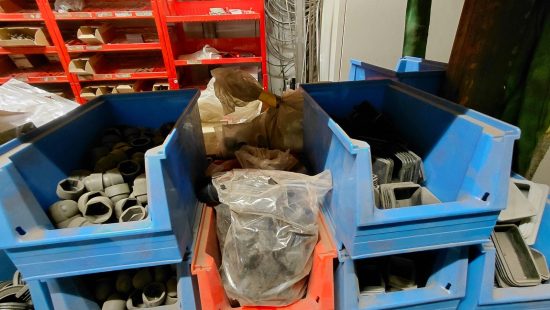 Kompletter Regalinhalt